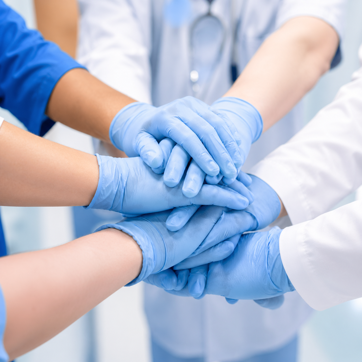 Trabajo en equipo médico